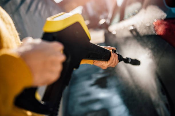 Pressure washing service by Shine and Klean